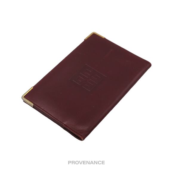 🔴 Givenchy Pocket Organizer Wallet - Red Leather - Picture 3 of 5